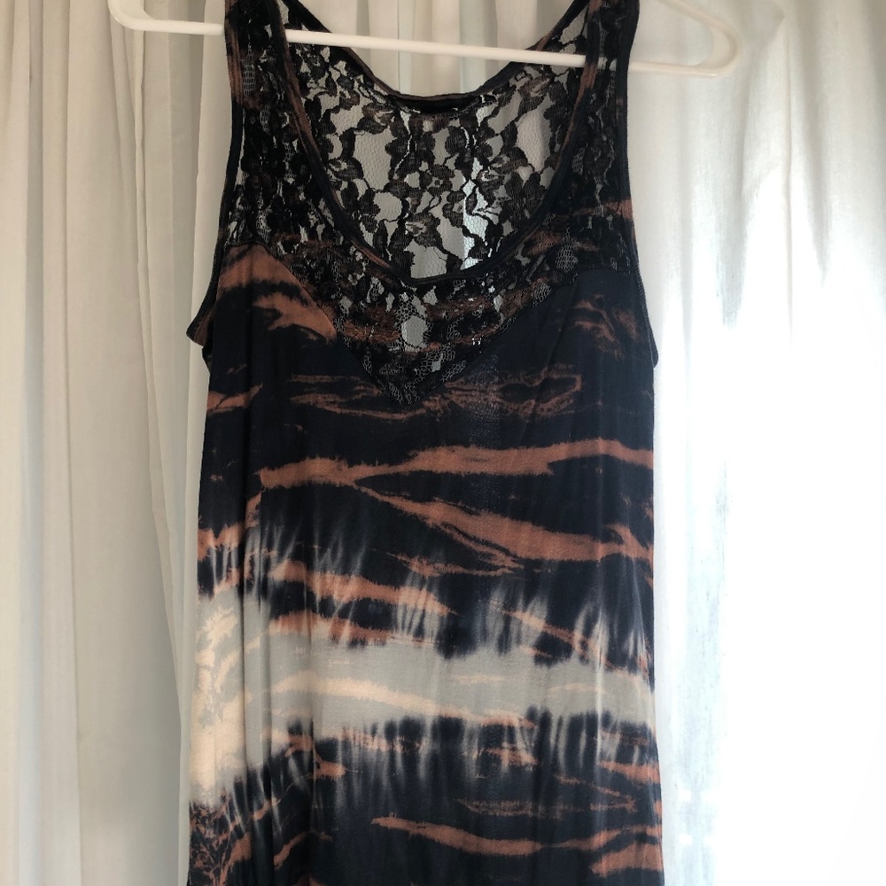 M Fredric Tie Dye Tank Top